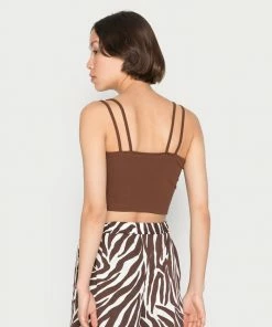 Even&Odd Top - Brown -Even&Odd Sales Store fe617c0cff0d4702ac25c4155776a3fa