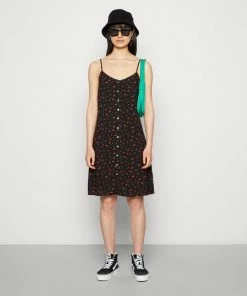 Even&Odd Day Dress - Black/red/multi-coloured -Even&Odd Sales Store ff5bad2f21204cfda639b744568fe1b1
