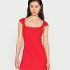 Even&Odd Jersey Dress - Red -Even&Odd Sales Store ff5db5458dae4a5688877c6c1601e905
