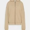 Even&Odd Zip-up Sweatshirt - Mottled Beige -Even&Odd Sales Store ff87eb3cb6ba45df9f2ed79bd51bd699